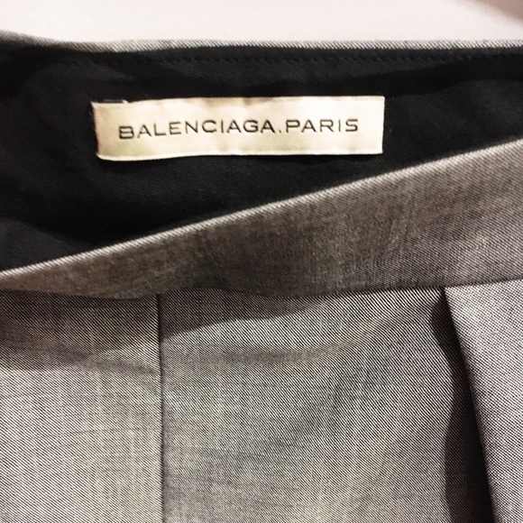 Balenciaga Wool Miniskirt - Picture 2 of 4